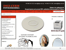 Tablet Screenshot of digi-cerm.pl